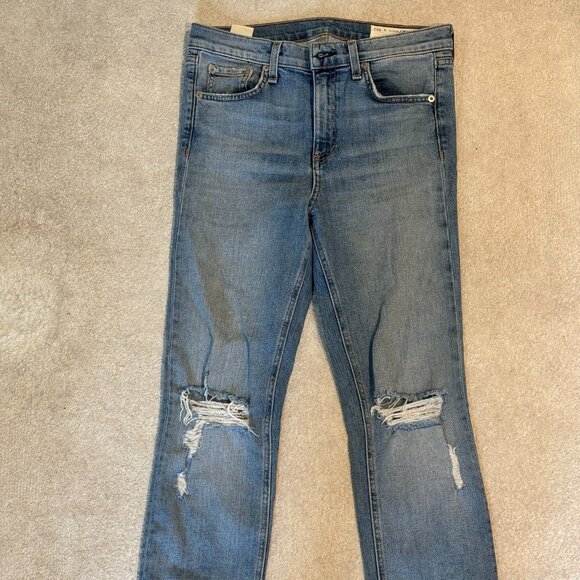 Rag & Bone High Rise Ankle Length Jean Size 27 - Picture 1 of 5